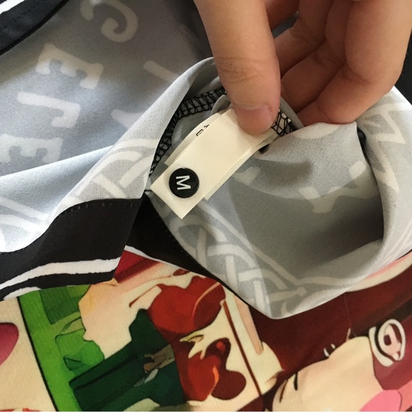 Amiri Bandana Print Black Short Sleeve Shirt - Picture 5 of 7